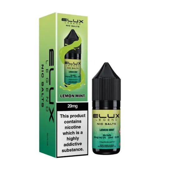 Elux Legend 10ml Nic Salt - Lemon Mint