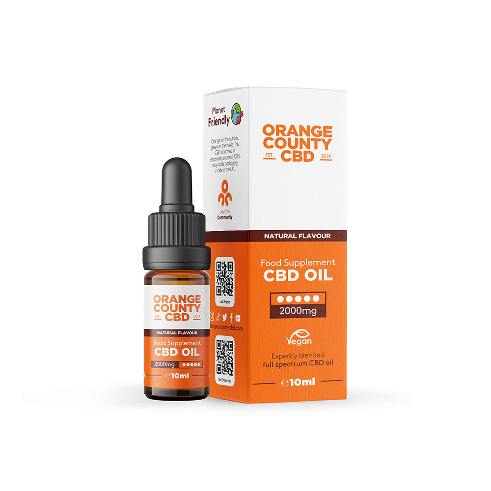 Orange County 10ml CBD Oils | 2000mg