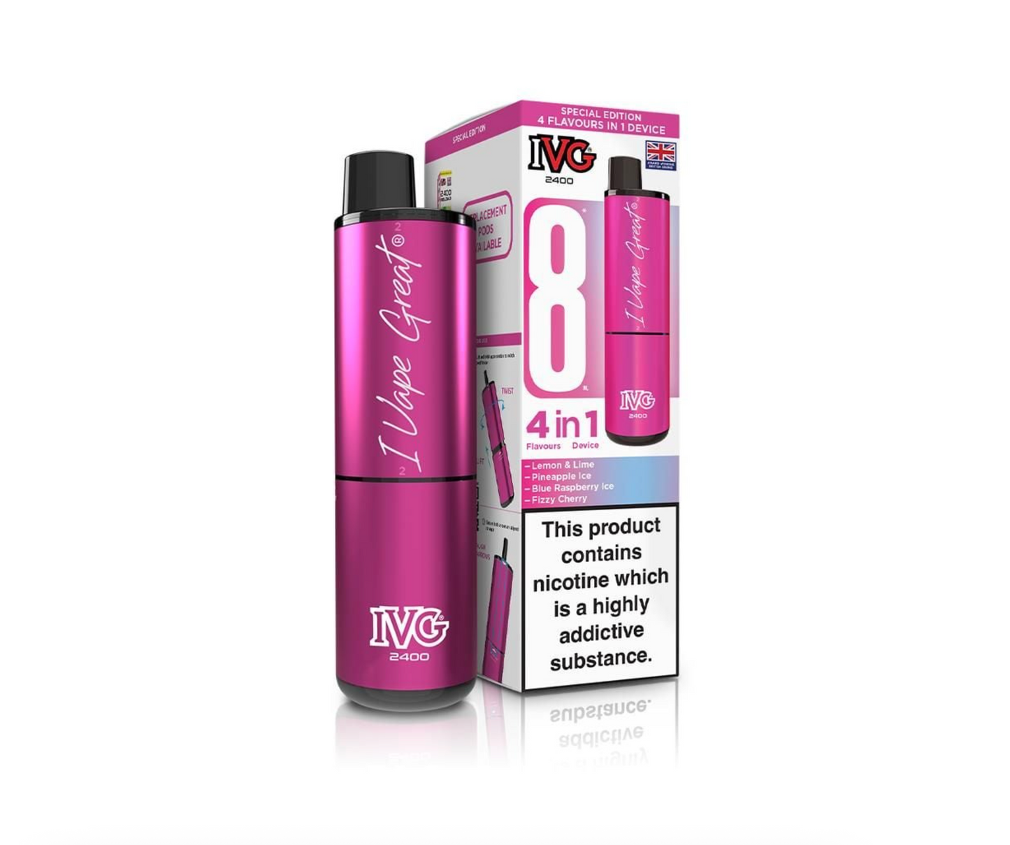 IVG 2400 Rechargeable Kit - Special Edition