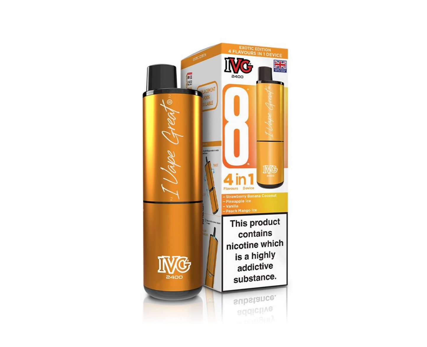 IVG 2400 Rechargeable Kit - Exotic Edition