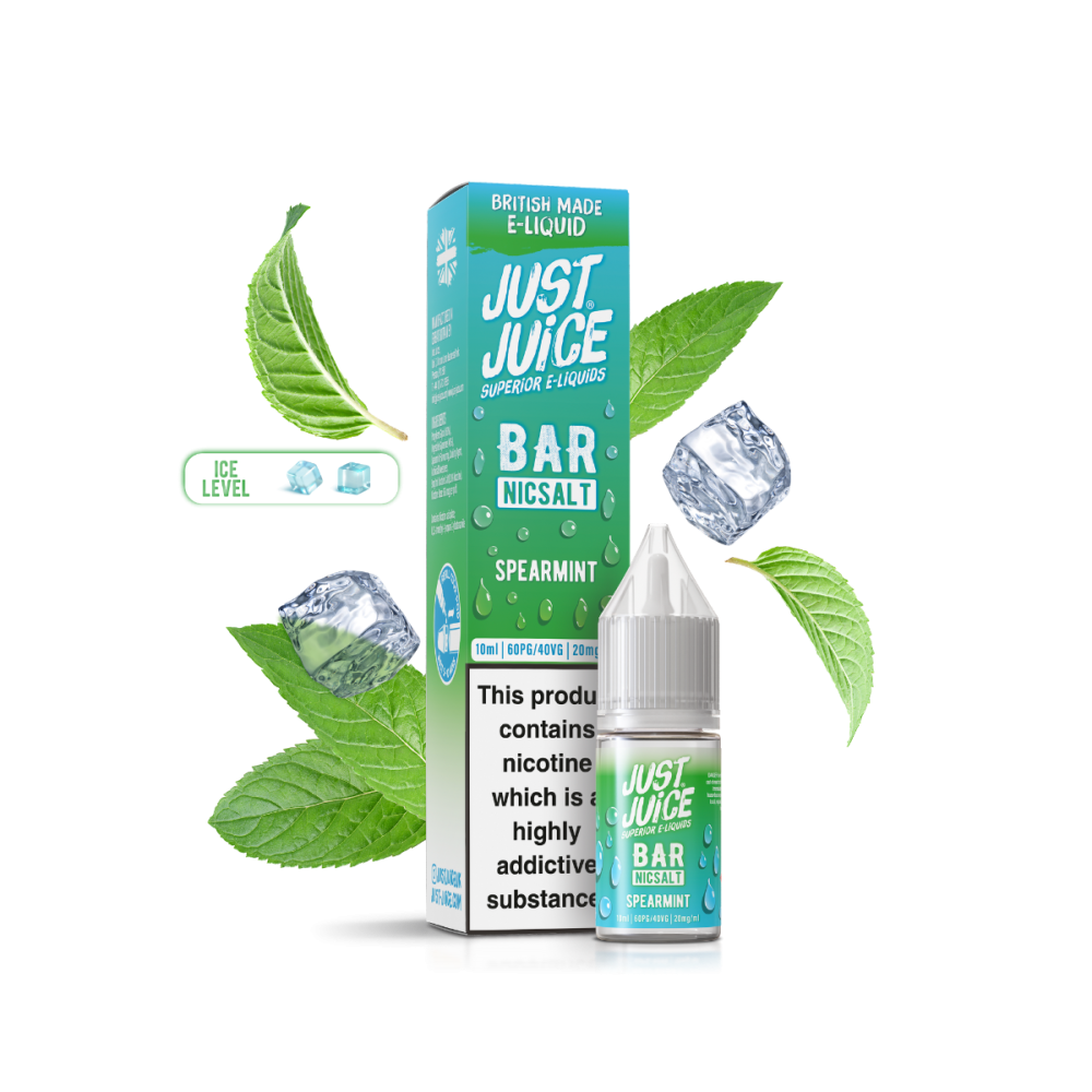 Just Juice Bar 10ml Nic Salt - Spearmint