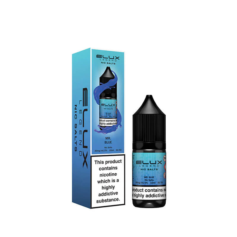 Elux Legend 10ml Nic Salt - Mr Blue