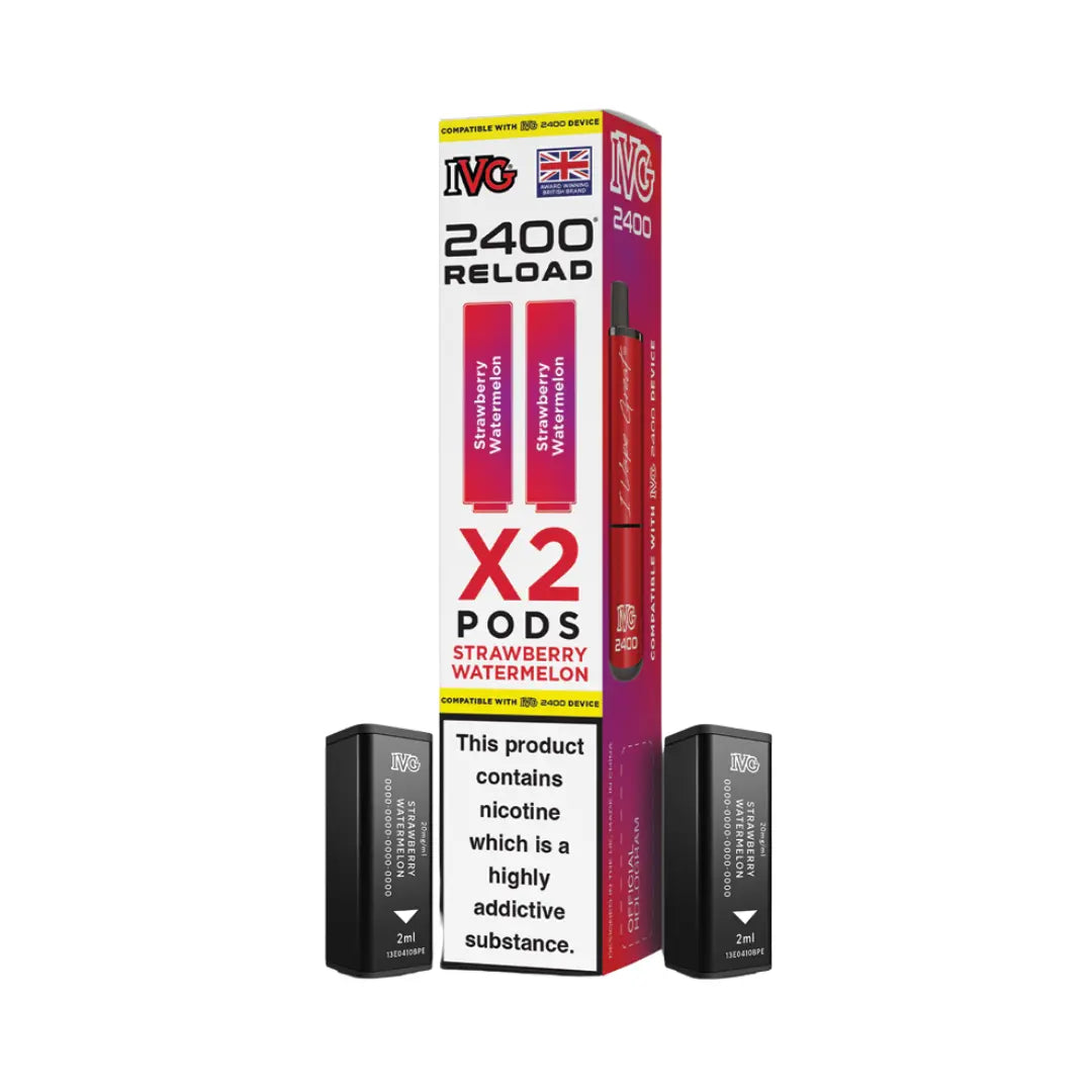 IVG 2400 Reload Pods - Strawberry Watermelon