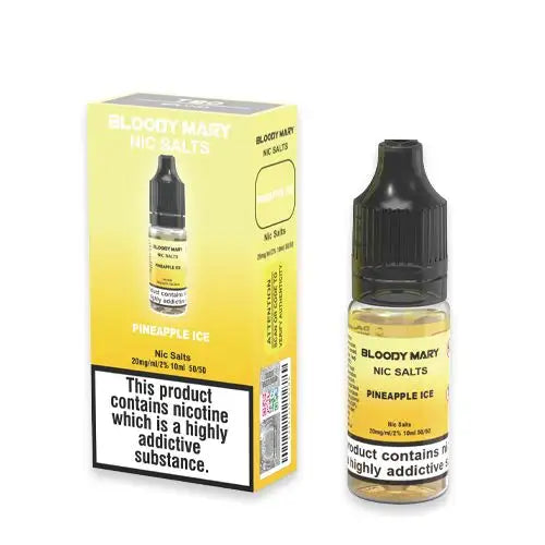 Bloody Mary Nic Salts - 20mg - Pineapple Ice