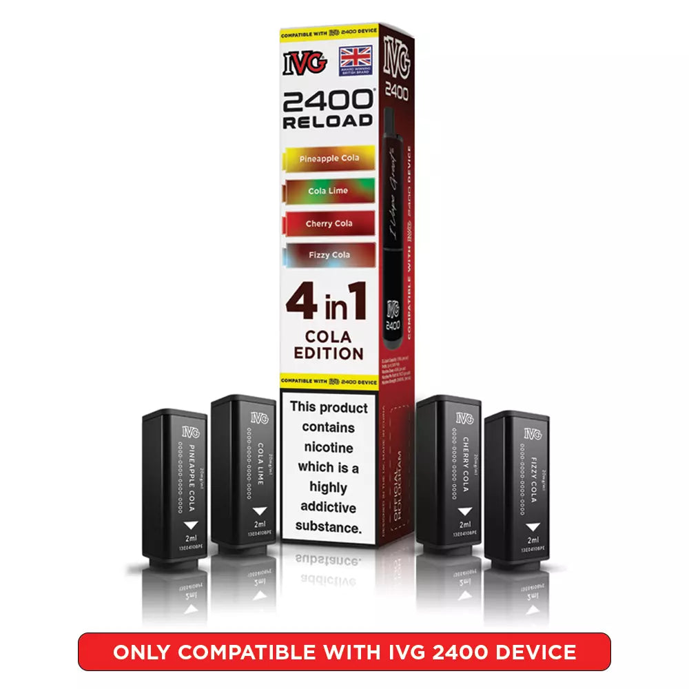IVG 2400 Reload Pods - Cola Edition
