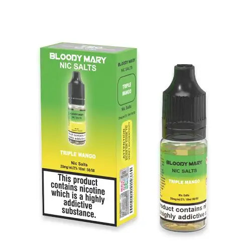 Bloody Mary Nic Salts - 20mg - Triple Mango