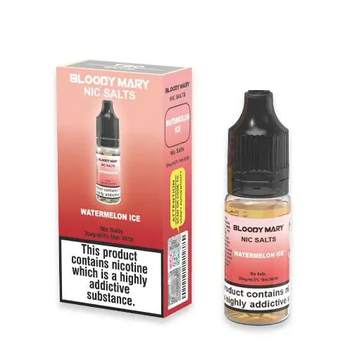 Bloody Mary Nic Salts - 20mg - Watermelon Ice