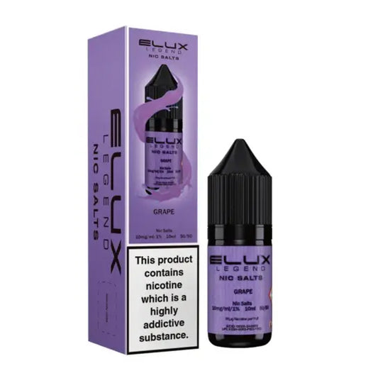 Elux Legend 10ml Nic Salt - Grape
