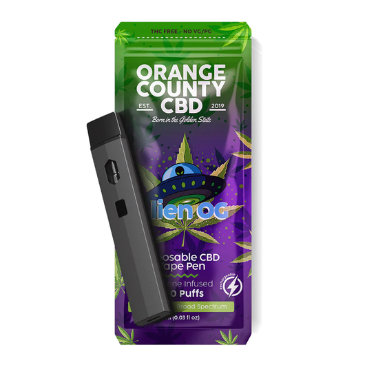 Orange County 1ml Disposable CBD Vape Pen | Alien OG