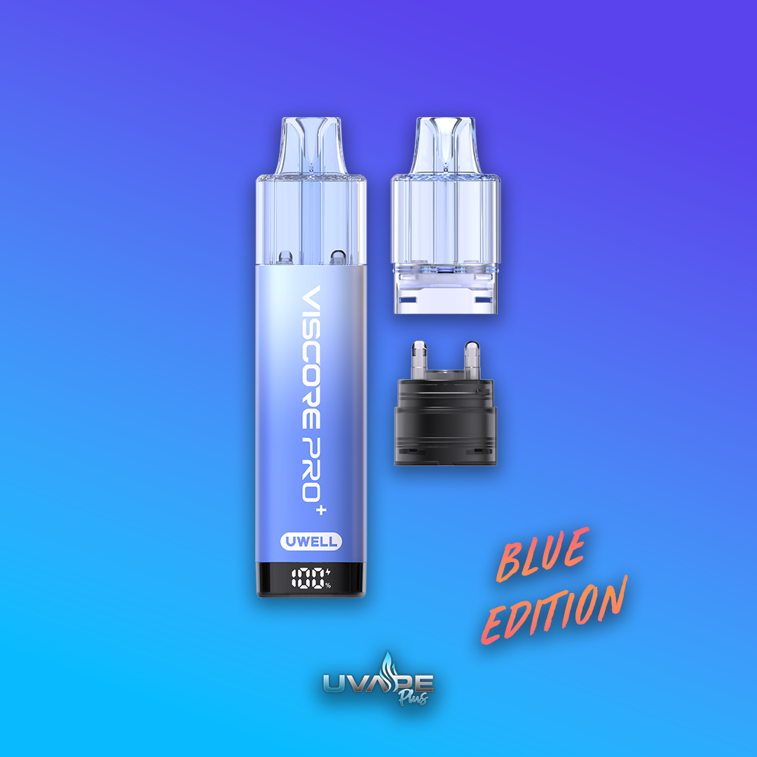Uwell Viscore Pro+ 40K Prefilled Vape Kit - Blue Edition