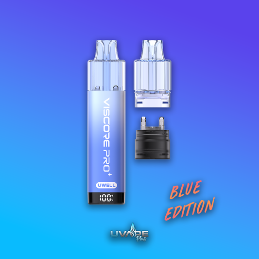 Uwell Viscore Pro+ 40K Prefilled Vape Kit - Blue Edition