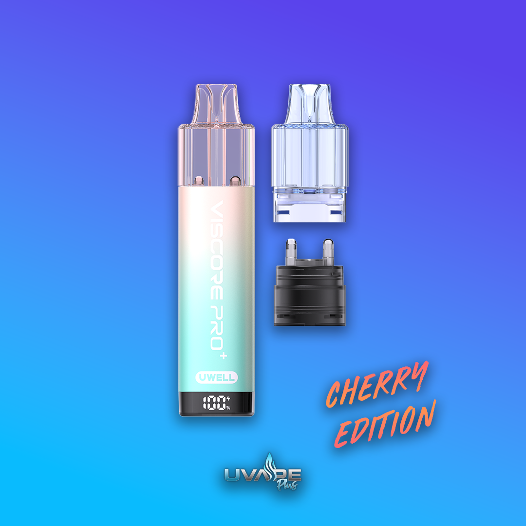 Uwell Viscore Pro+ 40K Prefilled Vape Kit - Cherry Edition