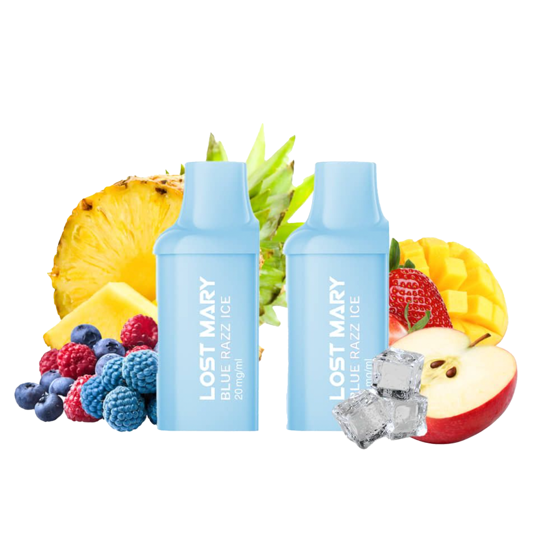 Lost Mary BM600 Prefilled Pods - Blue Razz Ice