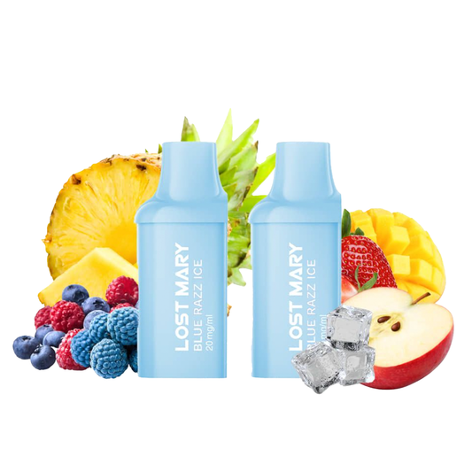 Lost Mary BM600 Prefilled Pods - Blue Razz Ice