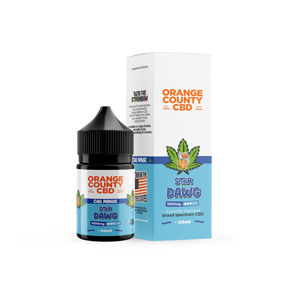 Orange County Cali Range CBD E-Liquid | Star Dawg