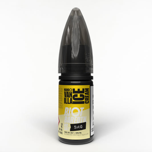 Riot Squad Nic Salts 10ml - Mango Vanilla Ice Cream