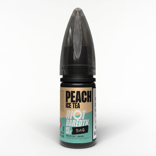 Riot Squad Nic Salts 10ml - Peach Ice Tea