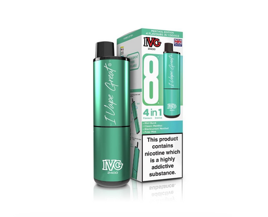 IVG 2400 Rechargeable Kit - Menthol Edition