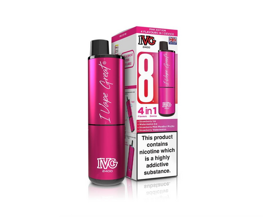 IVG 2400 Rechargeable Kit - Pink Edition