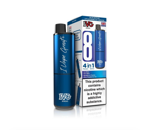 IVG 2400 Rechargeable Kit - Blue Edition