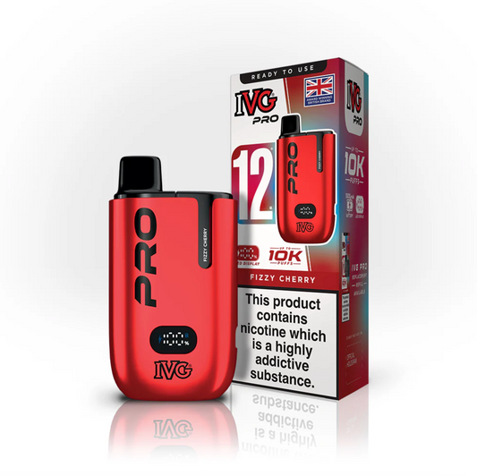 IVG Pro 12 Rechargable Kit - Fizzy Cherry