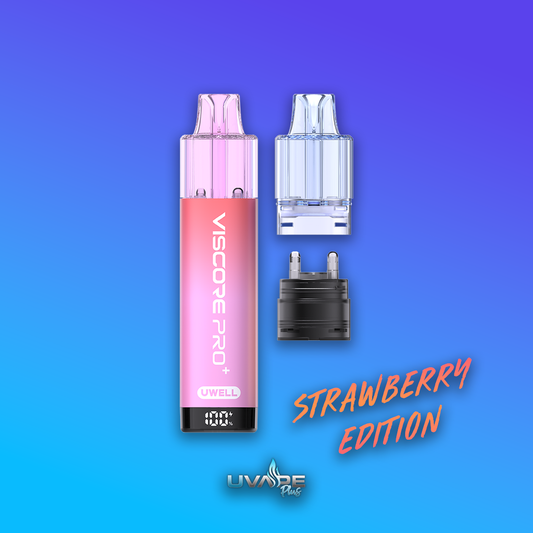 Uwell Viscore Pro+ 40K Prefilled Vape Kit - Strawberry Edition