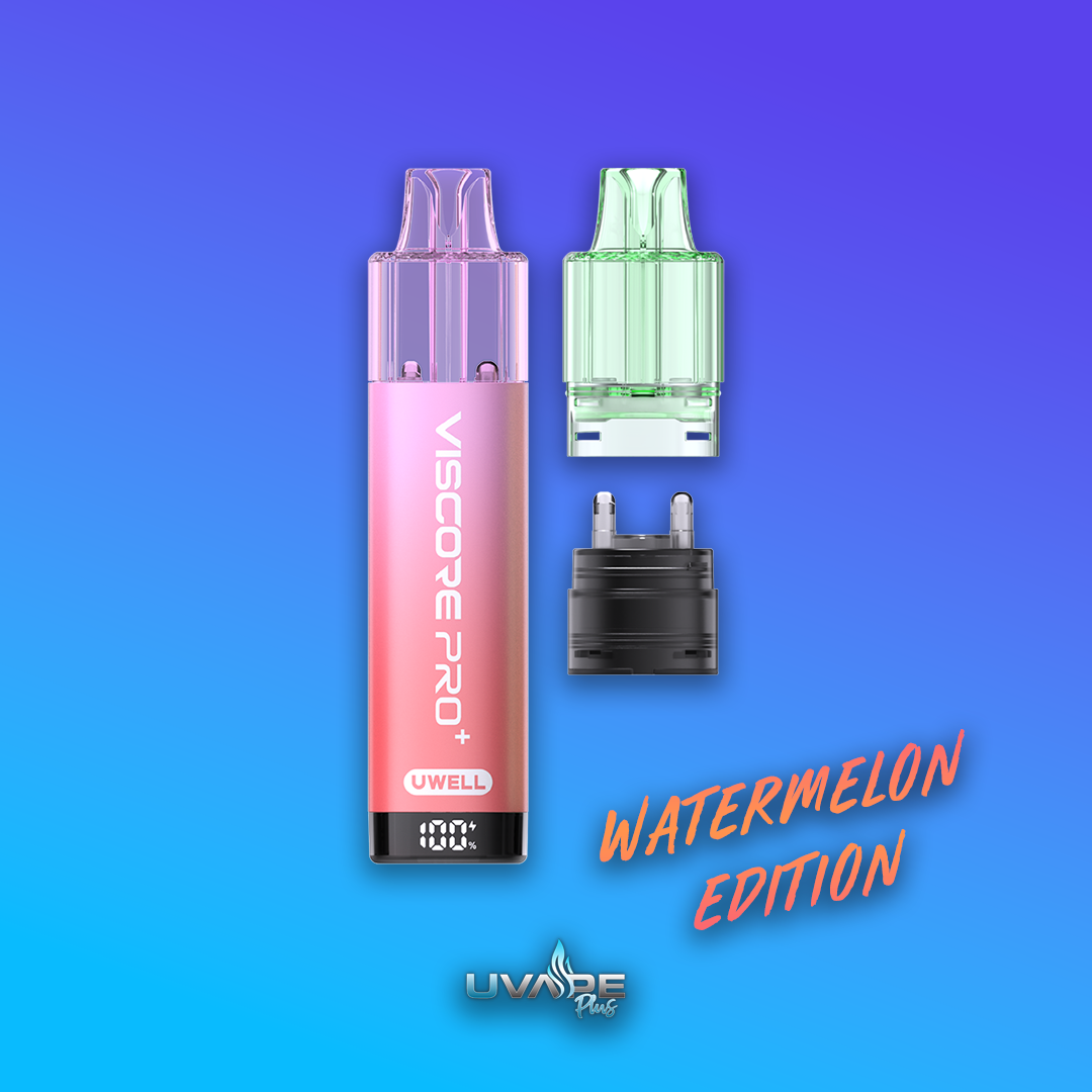 Uwell Viscore Pro+ 40K Prefilled Vape Kit - Watermelon Edition