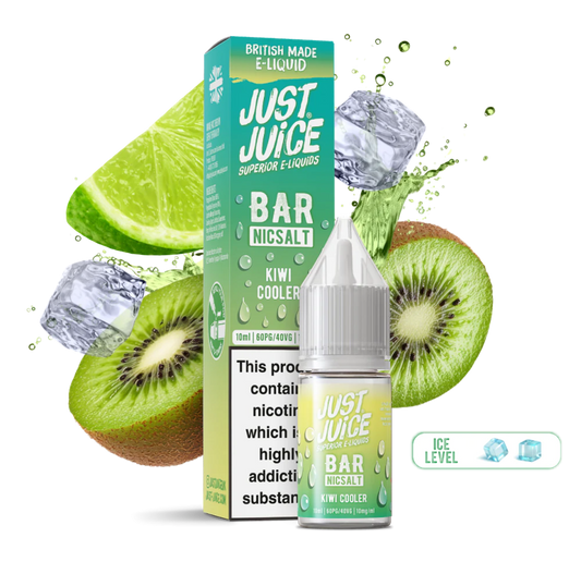Just Juice Bar 10ml Nic Salt - Kiwi Cooler