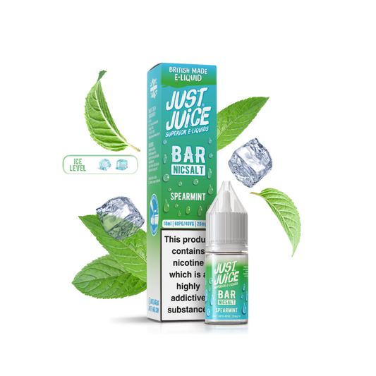 Just Juice Bar 10ml Nic Salt - Spearmint