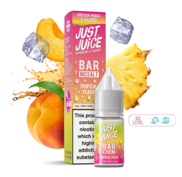 Just Juice Bar 10ml Nic Salt - Tropical Peach