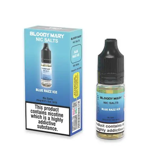 Bloody Mary Nic Salts - 20mg - Blue Razz Ice