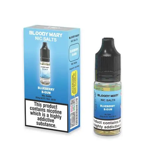 Bloody Mary Nic Salts - 20mg - Blueberry Bubblegum