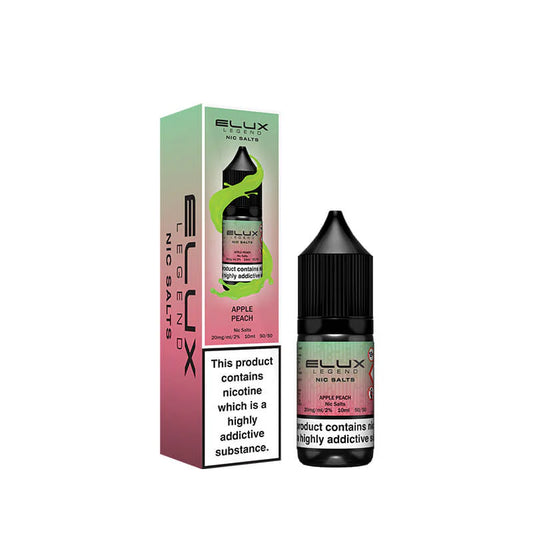 Elux Legend 10ml Nic Salt - Apple Peach