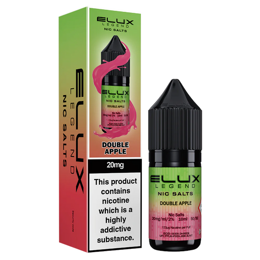 Elux Legend 10ml Nic Salt - Double Apple