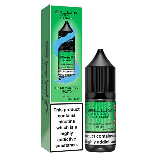 Elux Legend 10ml Nic Salt - Fresh Menthol Mojito
