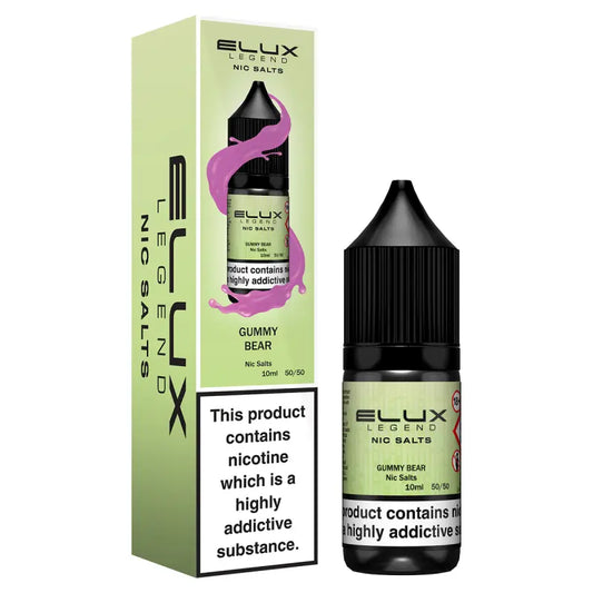 Elux Legend 10ml Nic Salt - Gummy Bear