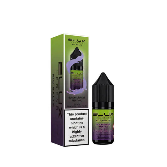 Elux Legend 10ml Nic Salt - Blackcurrant Menthol