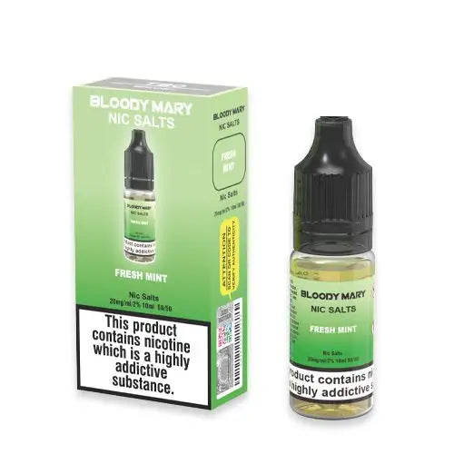 Bloody Mary Nic Salts - 20mg - Fresh Mint