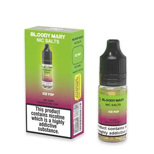 Bloody Mary Nic Salts - 20mg - Ice Pop