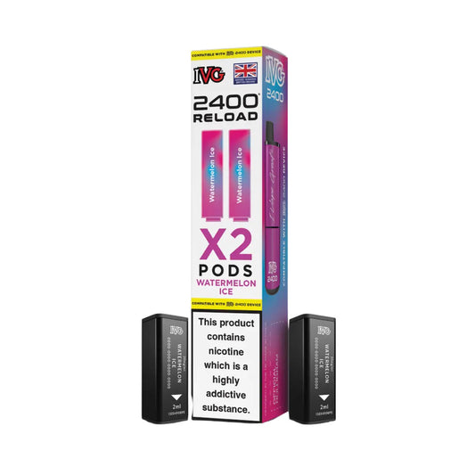 IVG 2400 Reload Pods - Watermelon Ice