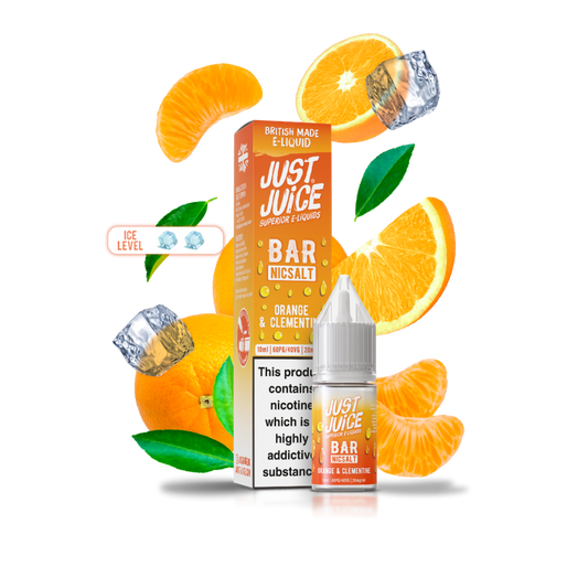 Just Juice Bar 10ml Nic Salt - Orange & Clementine