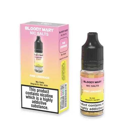Bloody Mary Nic Salts - 20mg - Pink Lemonade