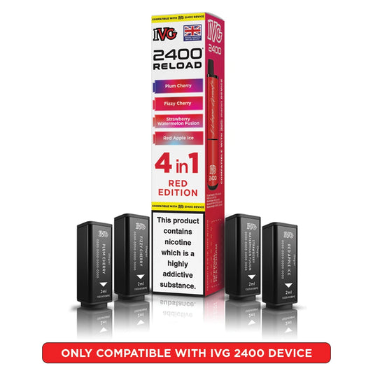 IVG 2400 Reload Pods - Red Edition