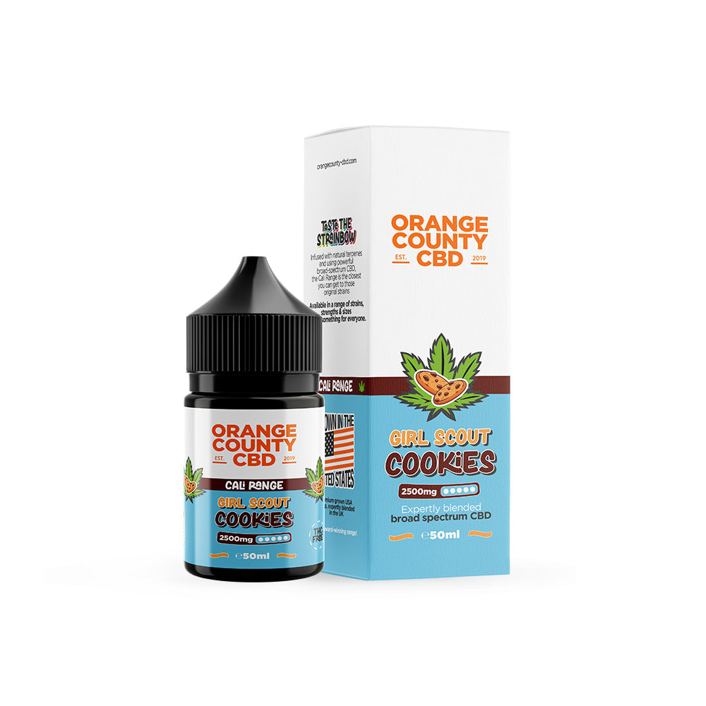 Orange County Cali Range CBD E-Liquid | Girl Scout Cookies